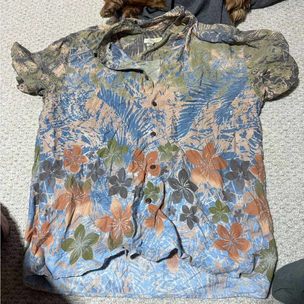Men’s Casual Button Down Shirt XXL